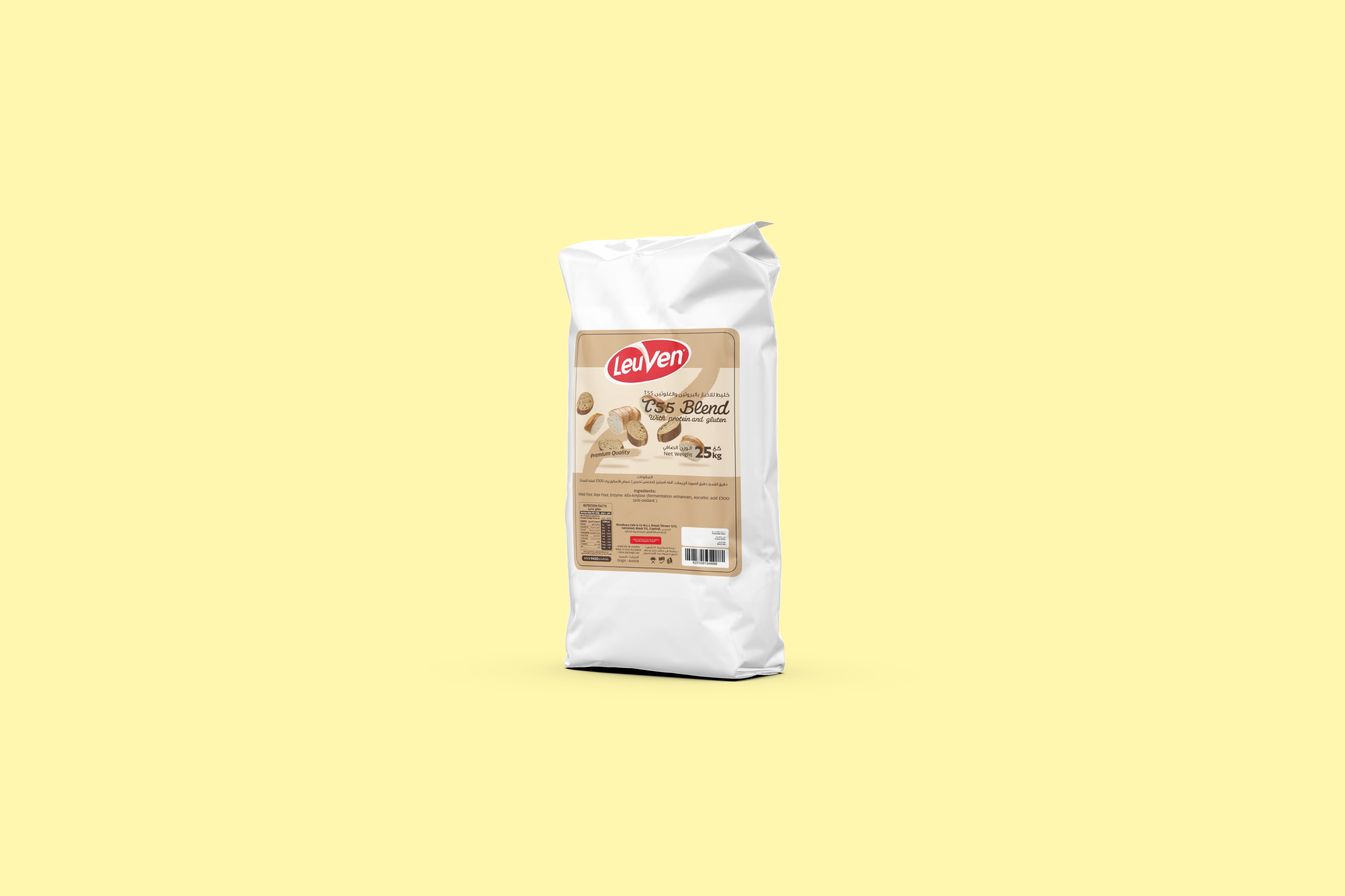 Leuven T55 Flour - 25 kg