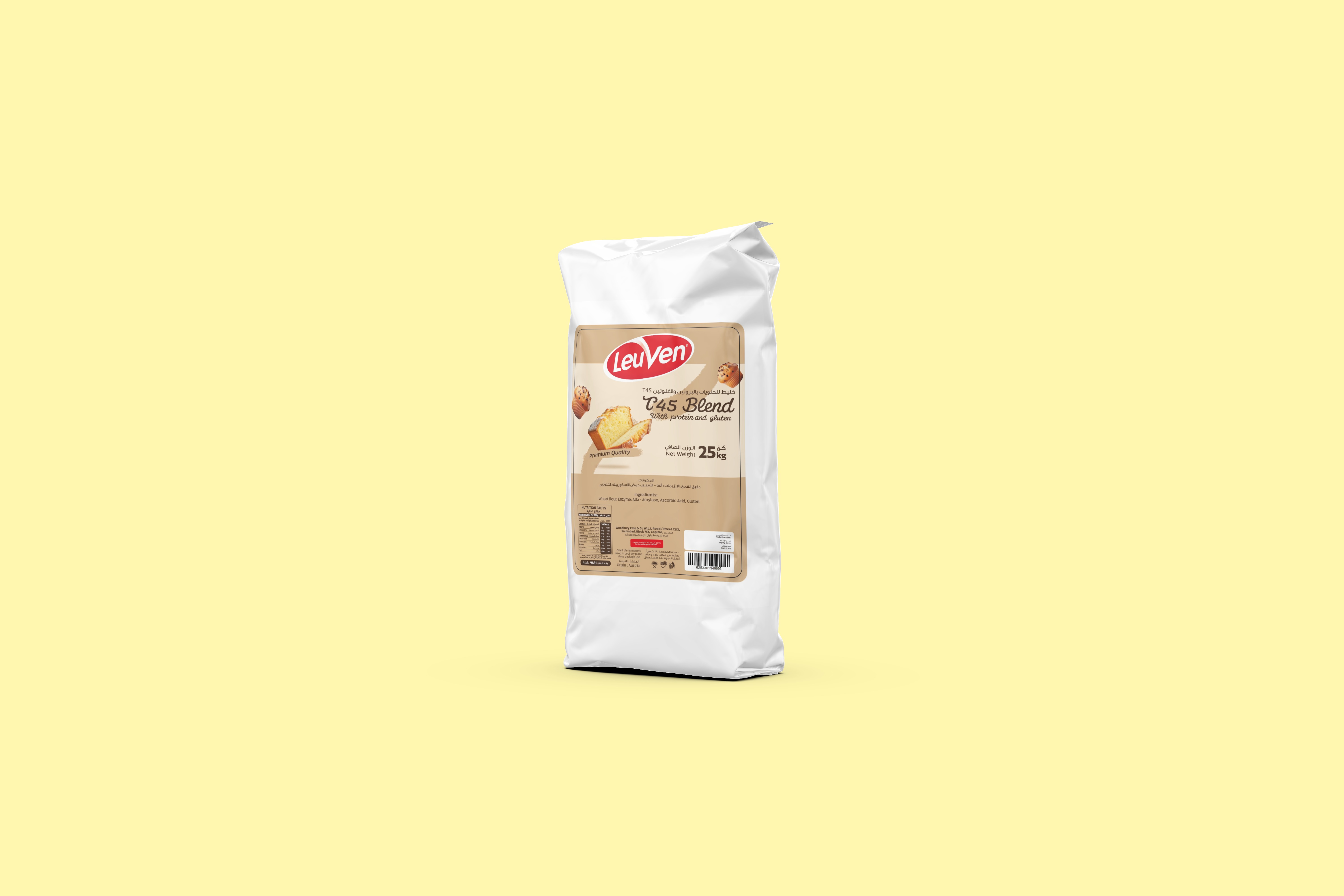 Leuven T45 Flour - 25 kg