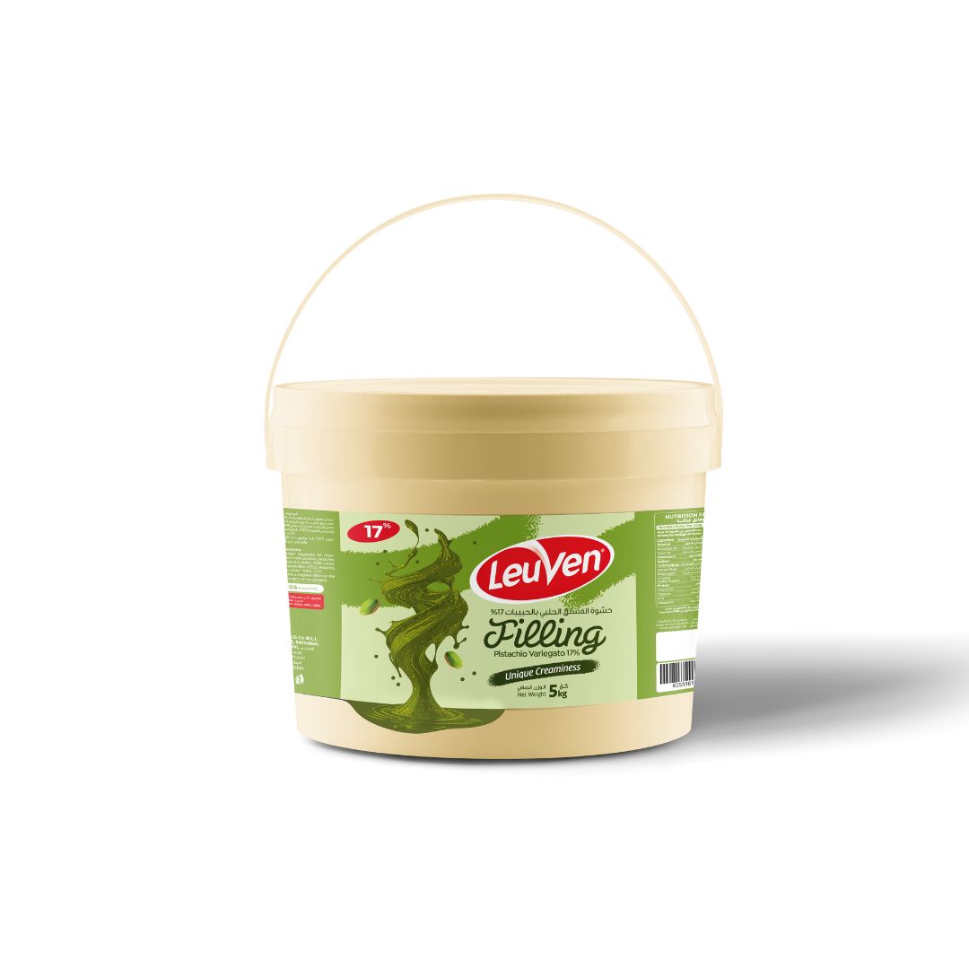 Leuven Crunchy Pistachio Cream 17% - 5 KG