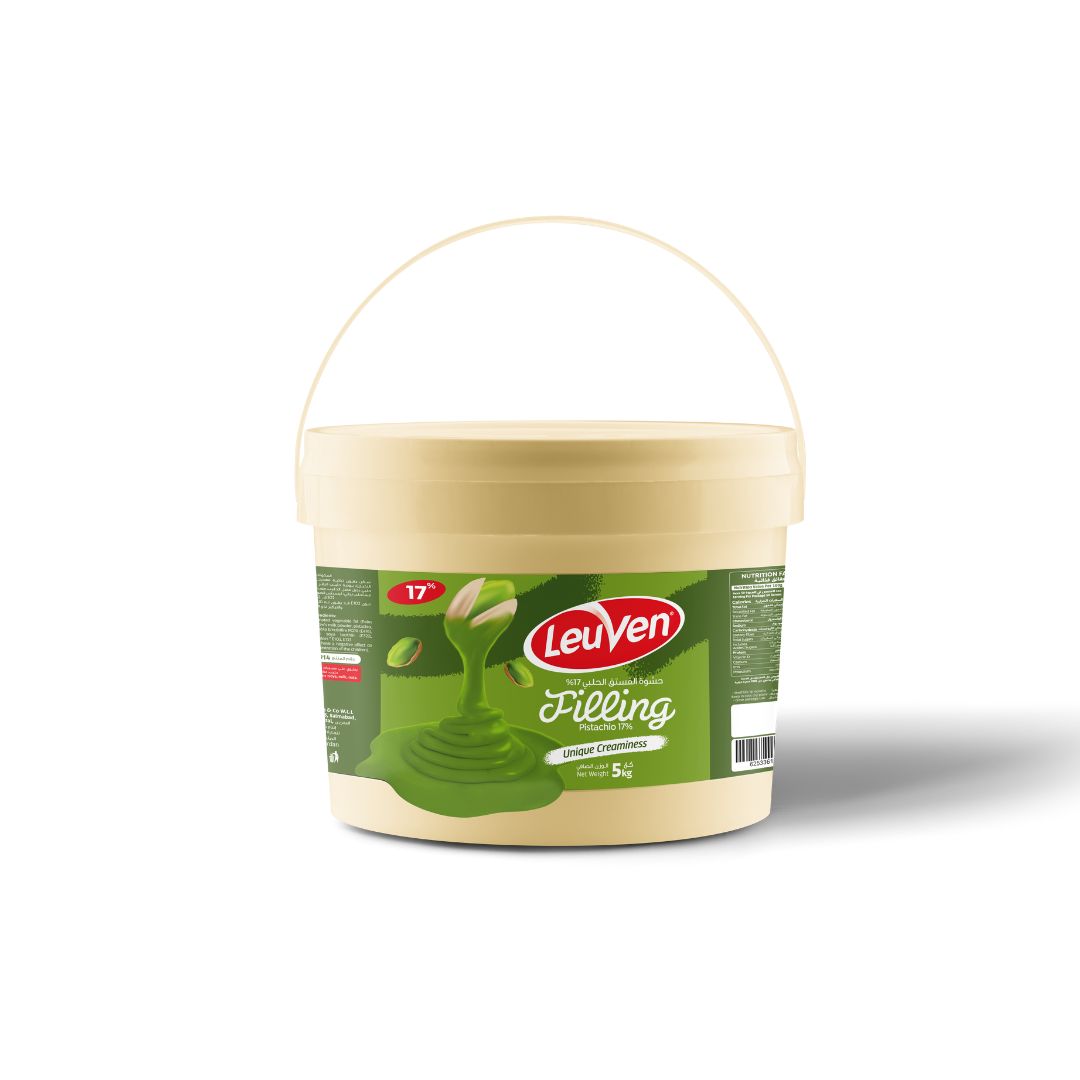 Leuven Pistachio Cream 17% - 5 KG