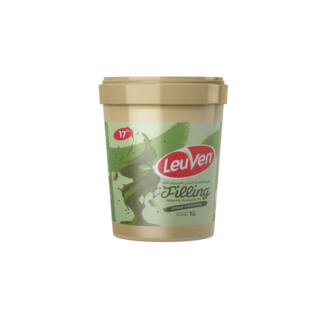 Leuven Crunchy Pistachio Cream 17% - 1 KG