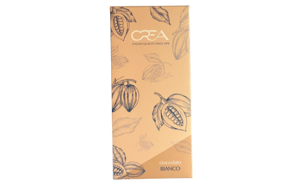 CREA WHITE CHOCOLATE BAR  100G 