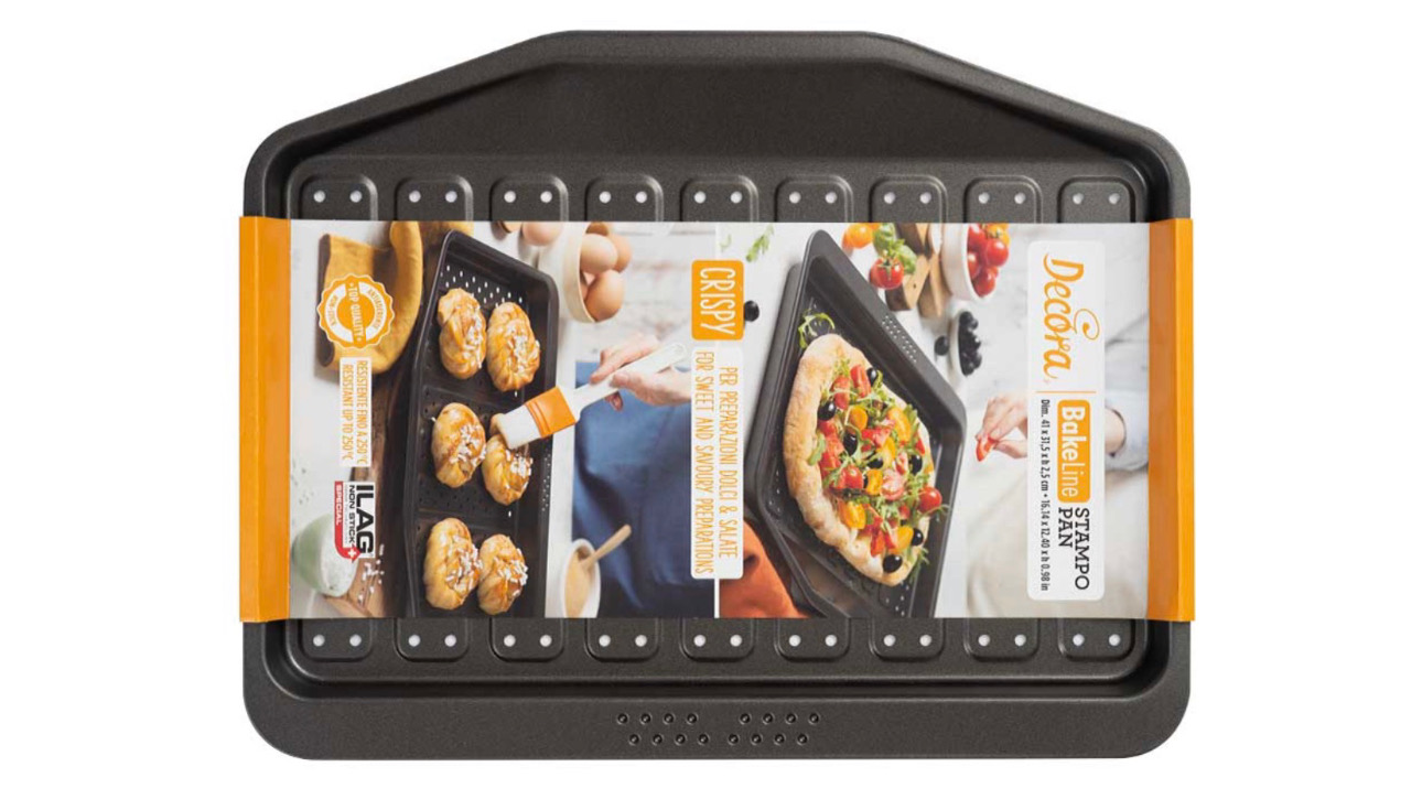 Stampo crisp and fry bake&cook line ø 41 x 31,5 x 2,5 h cm - 0125741 