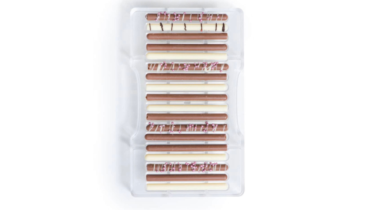 Chocolate Mould 18 Cavità 85 x 5 h mm - 0050082