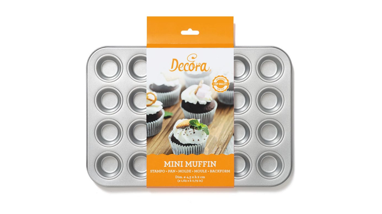 Mini muffin Cavità ø 4,3 x 3 h cm – 0070035