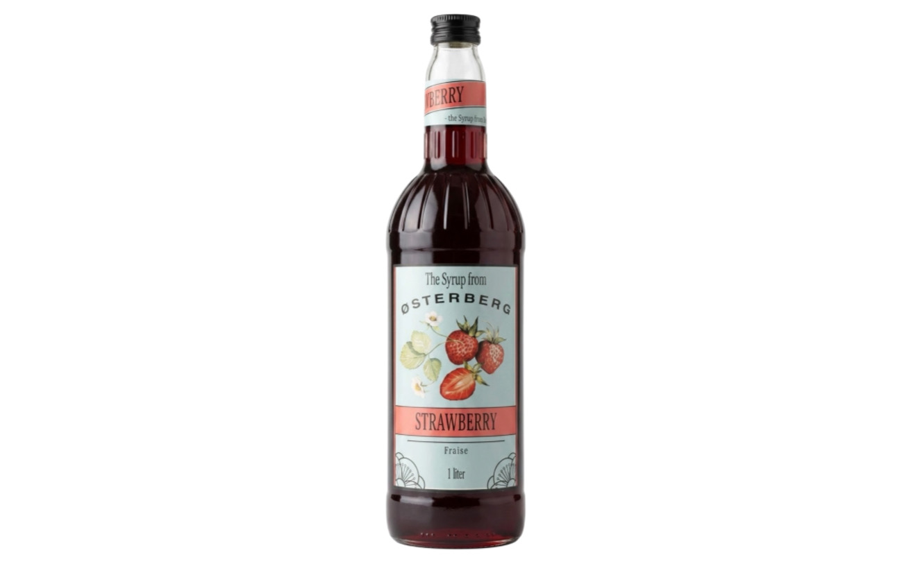 Osterberg Strawberry syrup 1L 