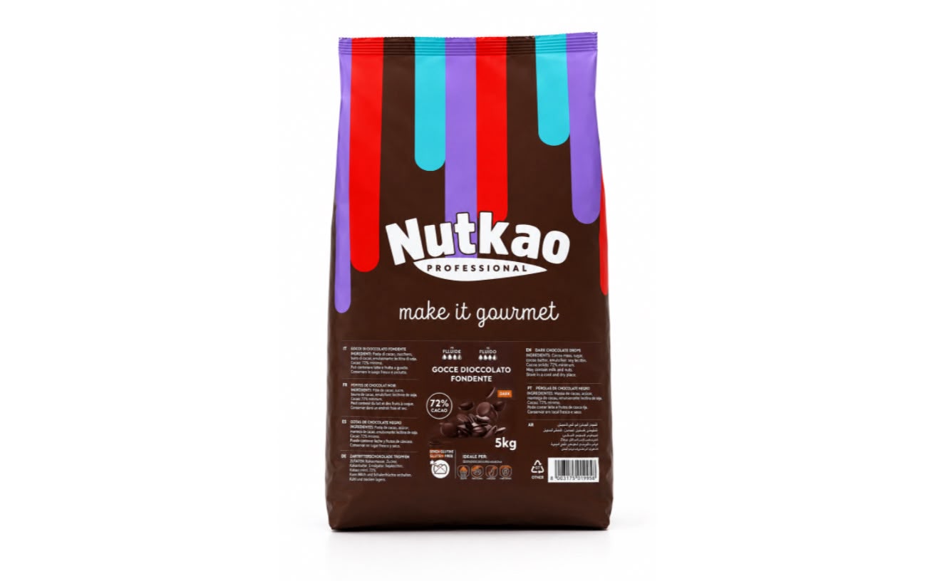 Nutkao Dark Chocolate Coins 72% 